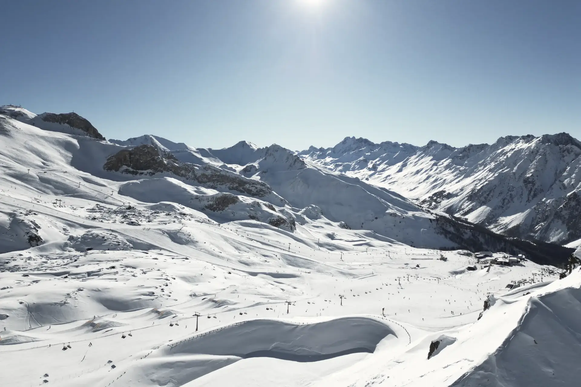 Silvretta Arena – Slopes with panoramic views