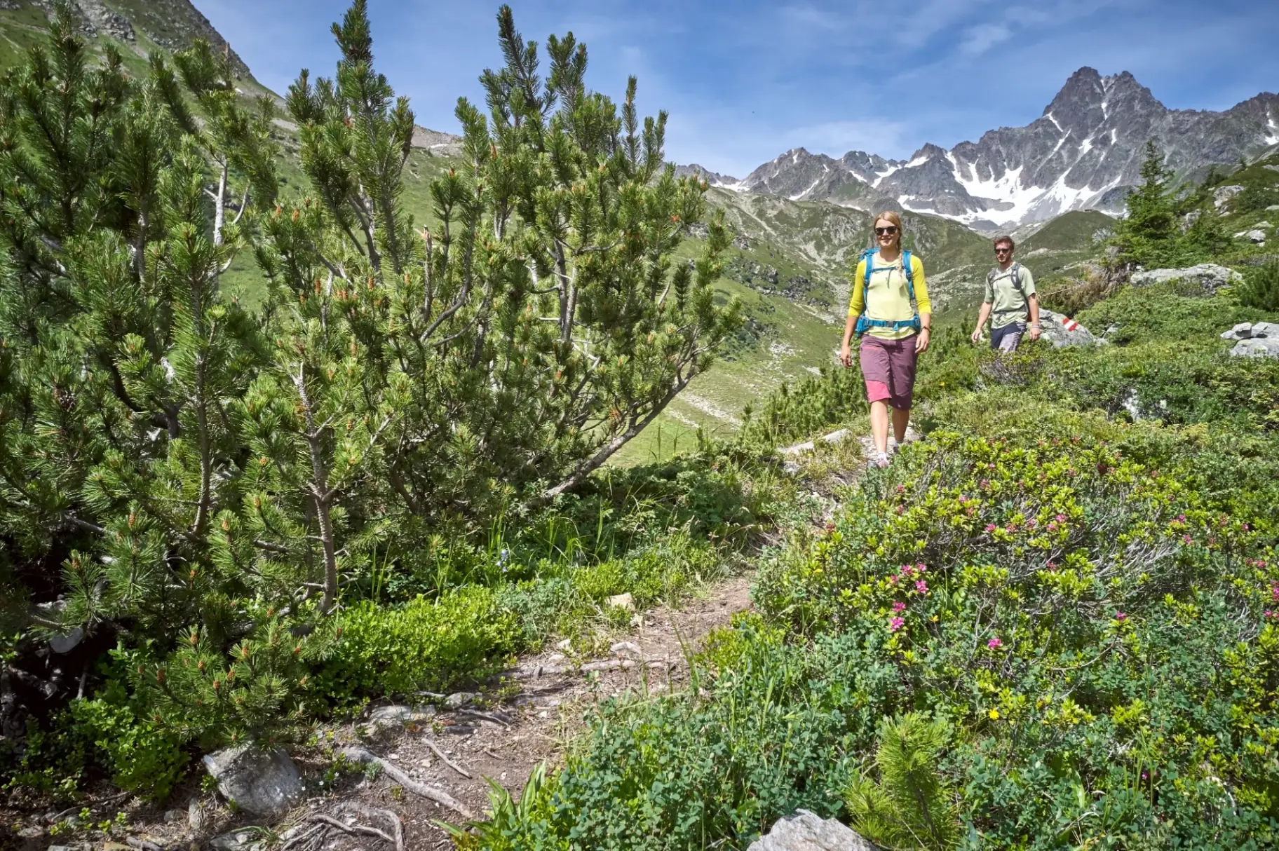 Ultra-Trail Läufer im Paznaun