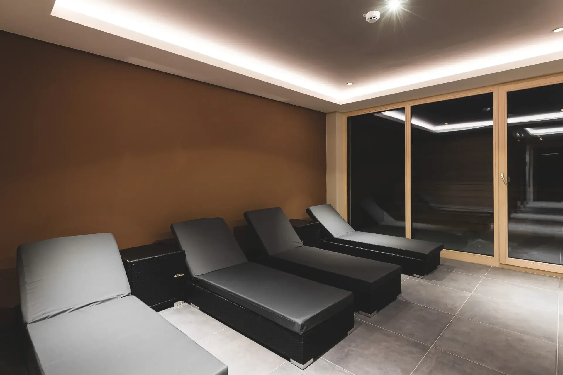 Ruheraum „Caribic Relax“ in der Residenz Gramaser